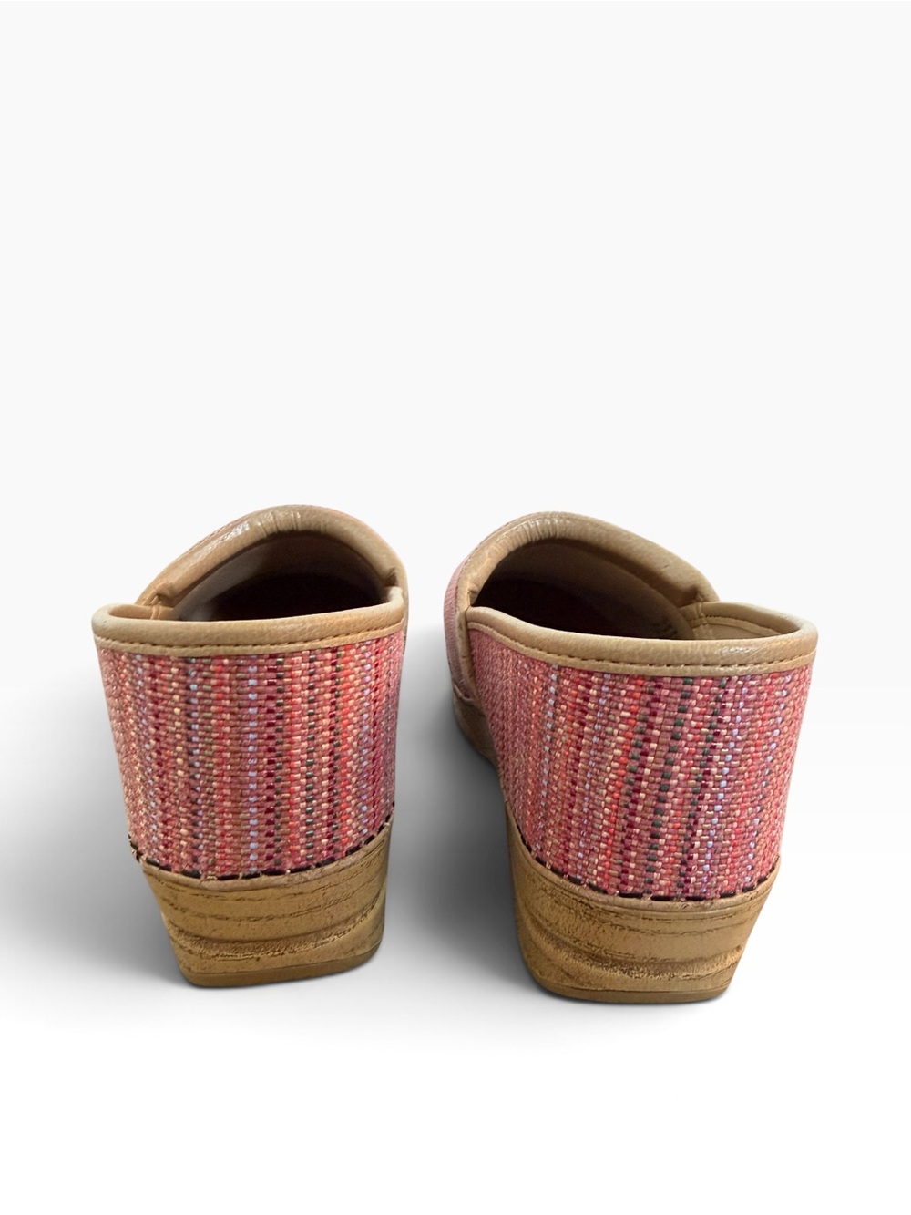 Dansko Canvas Pro Multi-Stripe Slip-On Women’s Boho Clog Sz 41 EU; U.S. 10.5-11 - Picture 6 of 9
